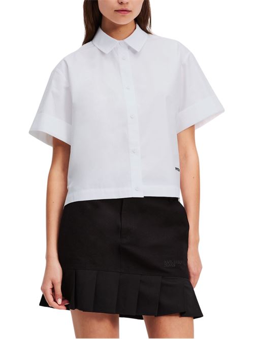 Camicia in popeline Karl Lagerfeld jeans | A3W11005100